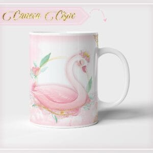 Arte Caneca Cisne
