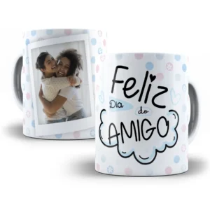 Arte Caneca Comemorativa para Dia do Amigo