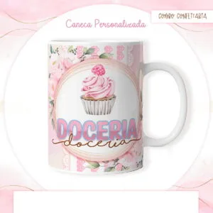 Arte Caneca Confeitaria #1 2 Arte Caneca Confeitaria #1