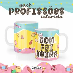 Arte Caneca Confeiteira 13 Arte Caneca Confeiteira