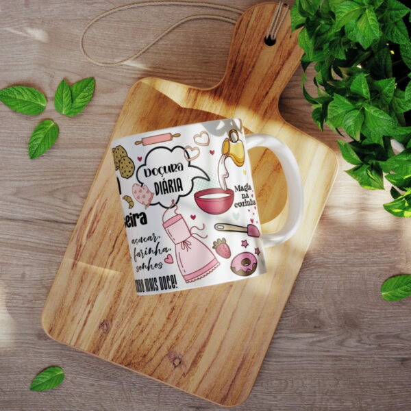 Arte Caneca Confeiteira Png