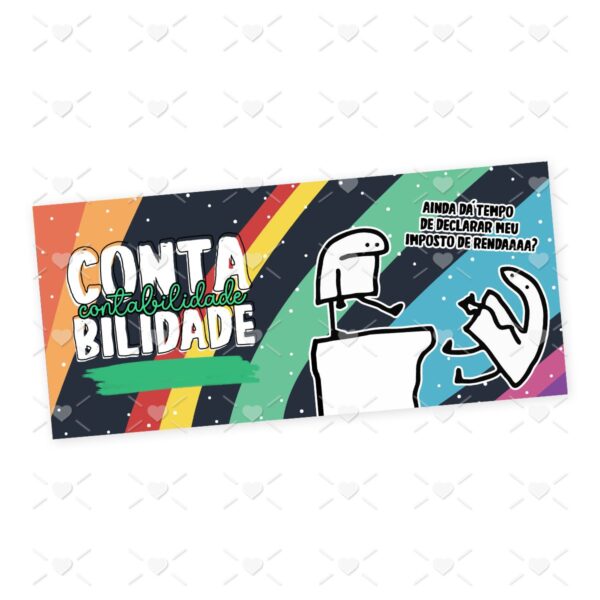 Arte Caneca Contabilidade Profissões Flork em Jpg