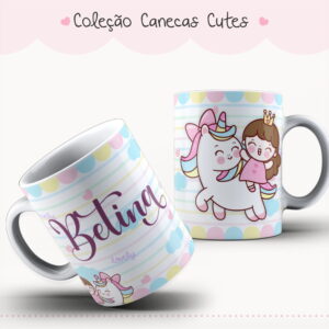 Arte Caneca Cute 6 - Arquivo Digital