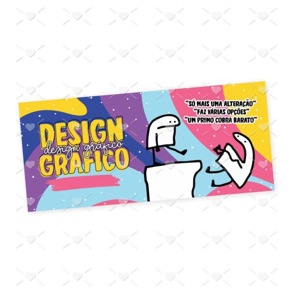 Arte Caneca Design Gráfico Profissões Flork Arquivo Jpg