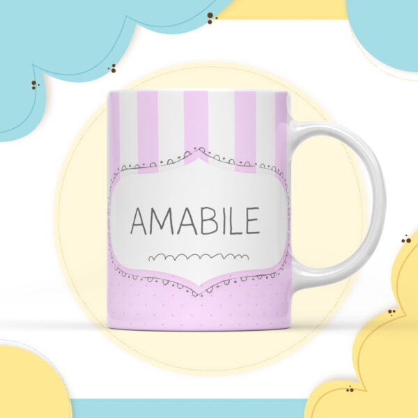Arte Caneca Digital Neutro Lilás