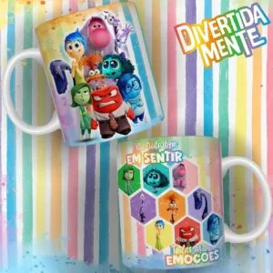 Arte Caneca Divertidamente Todas as Emoções Arquivo Jpg 12 Arte Caneca Divertidamente Todas as Emoções Arquivo Jpg