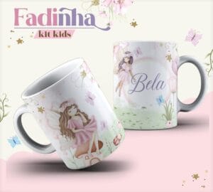 Arte Caneca Fadinhas