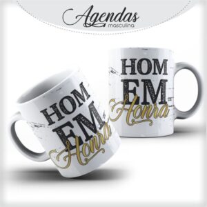 Arte Caneca Homem de Honra