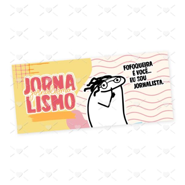 Arte Caneca Jornalismo Profissões Flork Arquivo Jpg