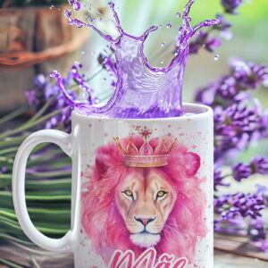 Arte Caneca Mãe Leoa - Png 6 Arte Caneca Mãe Leoa - Png