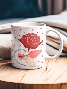 Arte Caneca Mãe, pra Mim Seu Apelido É Meu Amor - Png