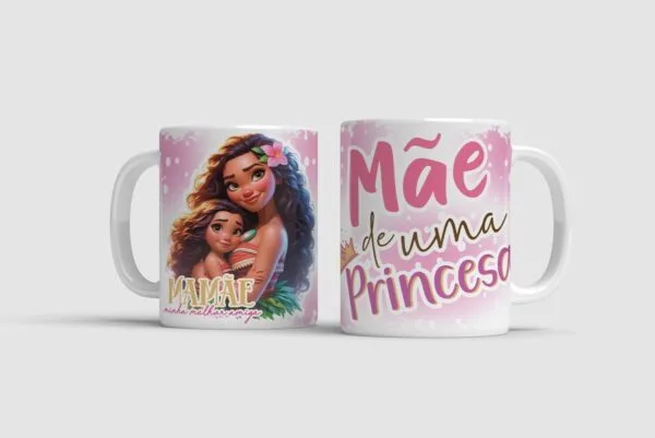 Arte Caneca Maes Princesas Png 5