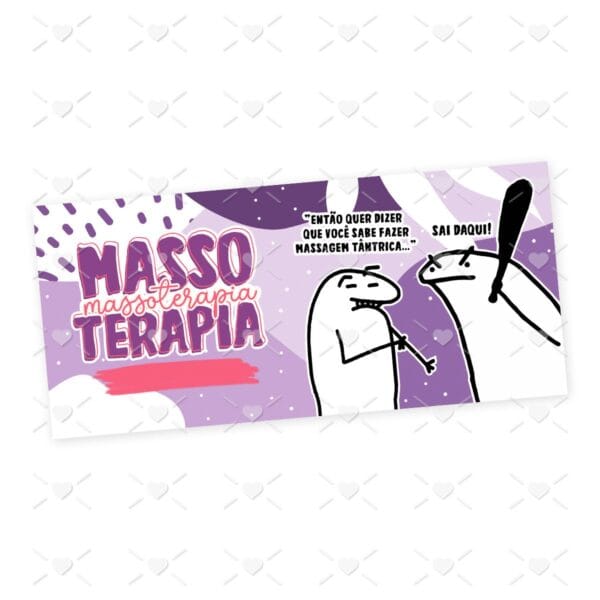 Arte Caneca Massoterapia Profissões Flork em Jpg