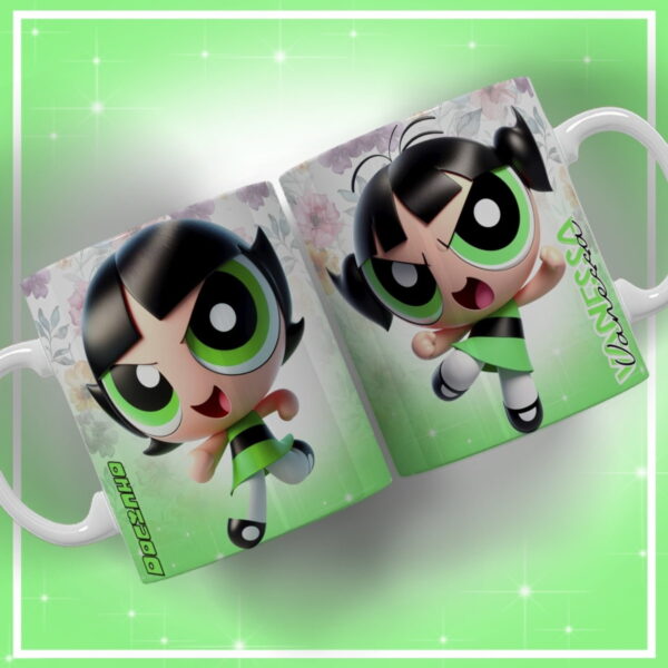 Arte Caneca Meninas Super Poderosas - Digital