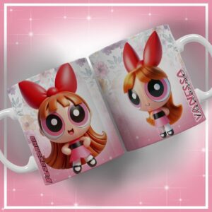 Arte Caneca Meninas Super Poderosas - Digital