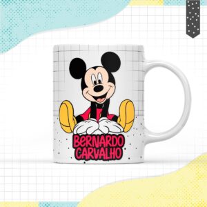 Arte Caneca Mickey