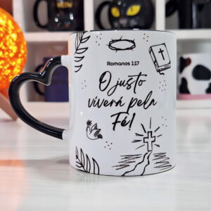 Arte Caneca o Justo Viverá Livre - Arquivo Digital