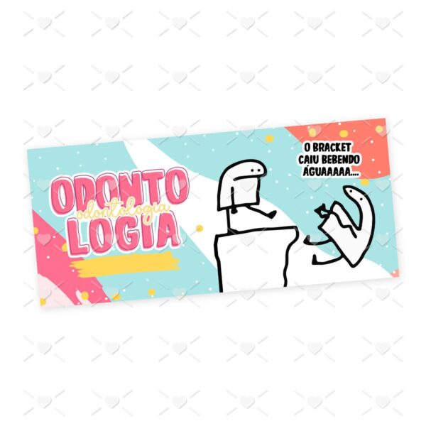 Arte Caneca Odontologia Profissões Flork Arquivo Jpg