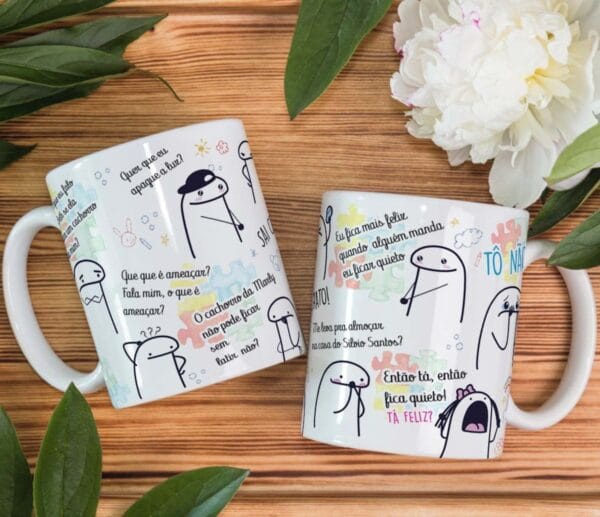 Arte Caneca Pérola do Ricardo
