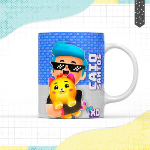 Arte Caneca PKXD Menino - Arquivo Digital 43 Arte Caneca PKXD Menino - Arquivo Digital