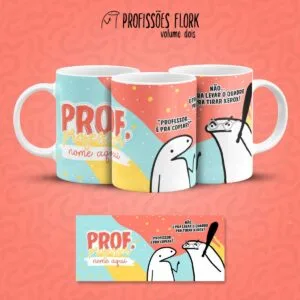 Arte Caneca Professor(a) Profissões Flork em Jpg 18 Arte Caneca Professor(a) Profissões Flork em Jpg