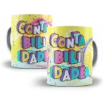 Arte Caneca Profissões Contabilidade Contador