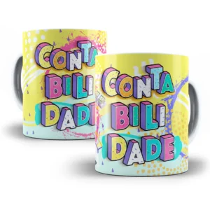 Arte Caneca Profissões Contabilidade Contador