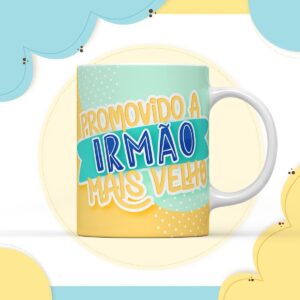 Arte Caneca Promovido Irmão Mais Velho