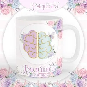 Arte Caneca Psiquiatra Sublimação