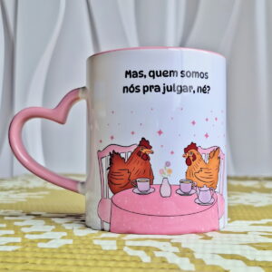 Arte Caneca Quem Somos Nós pra Julgar - Arquivo Digital 11 Arte Caneca Quem Somos Nós pra Julgar - Arquivo Digital