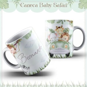 Arte Caneca Safari Baby