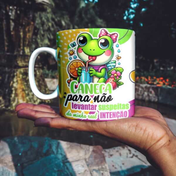 Arte Caneca Sapinha Sarcástica Png e Corel