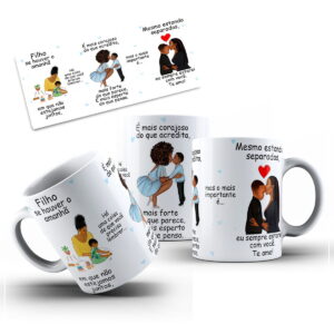 Arte Caneca se Houver Amanha Filho - Png