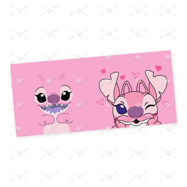 Arte Caneca Stich E Angel Sublimacao We Love Stitch 3
