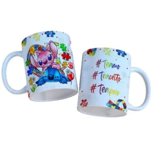 Arte Caneca Stitch Autismo 12 Arte Caneca Stitch Autismo