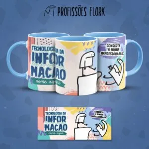 Arte Caneca Tecnologia da Informação T.I. Profissões Flork 30 Arte Caneca Tecnologia da Informação T.I. Profissões Flork