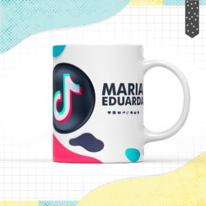 Arte Caneca Tik Tok