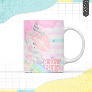 Arte Caneca Unicórnio