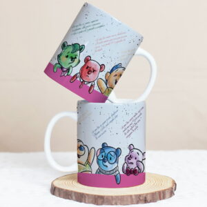 Arte Caneca Ursinho Pooh Divertidamente - Arquivo Digital 42 Arte Caneca Ursinho Pooh Divertidamente - Arquivo Digital