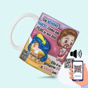 Arte Caneca Verdadeira Natal