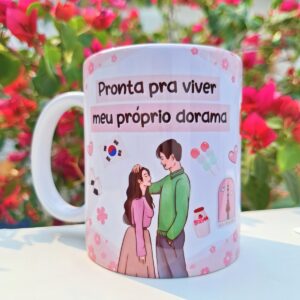 Arte Caneca Viver Meu Próprio Dorama
