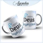 Arte Canecas Deus do Impossível