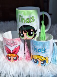 Arte Canecas Super Poderosas