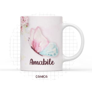 Arte Digital Borboleta para Caneca -Arquivo Digital 16 Arte Digital Borboleta para Caneca -Arquivo Digital