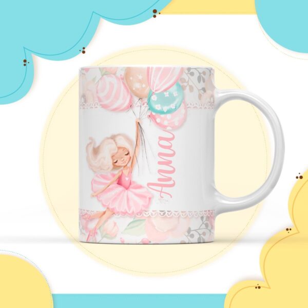 Arte Digital Caneca Bailarina