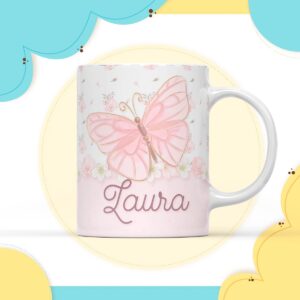 Arte Digital Caneca Borboleta