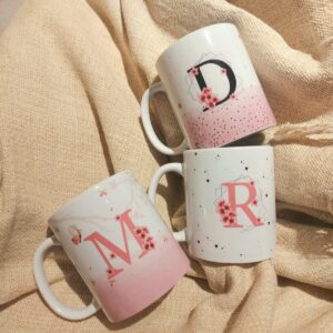 Arte Digital Caneca Cerejeira Alfabeto