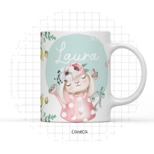 Arte Digital Caneca Coelhinha Delicada