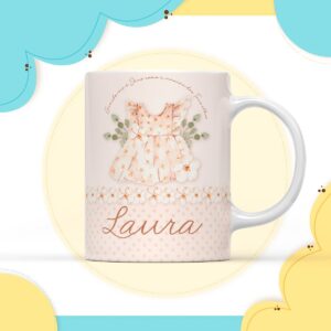 Arte Digital Caneca Cristã Menina