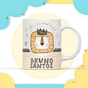 Arte Digital Caneca Cristão Menino
